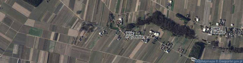 Zdjęcie satelitarne Wola Palczewska ul.